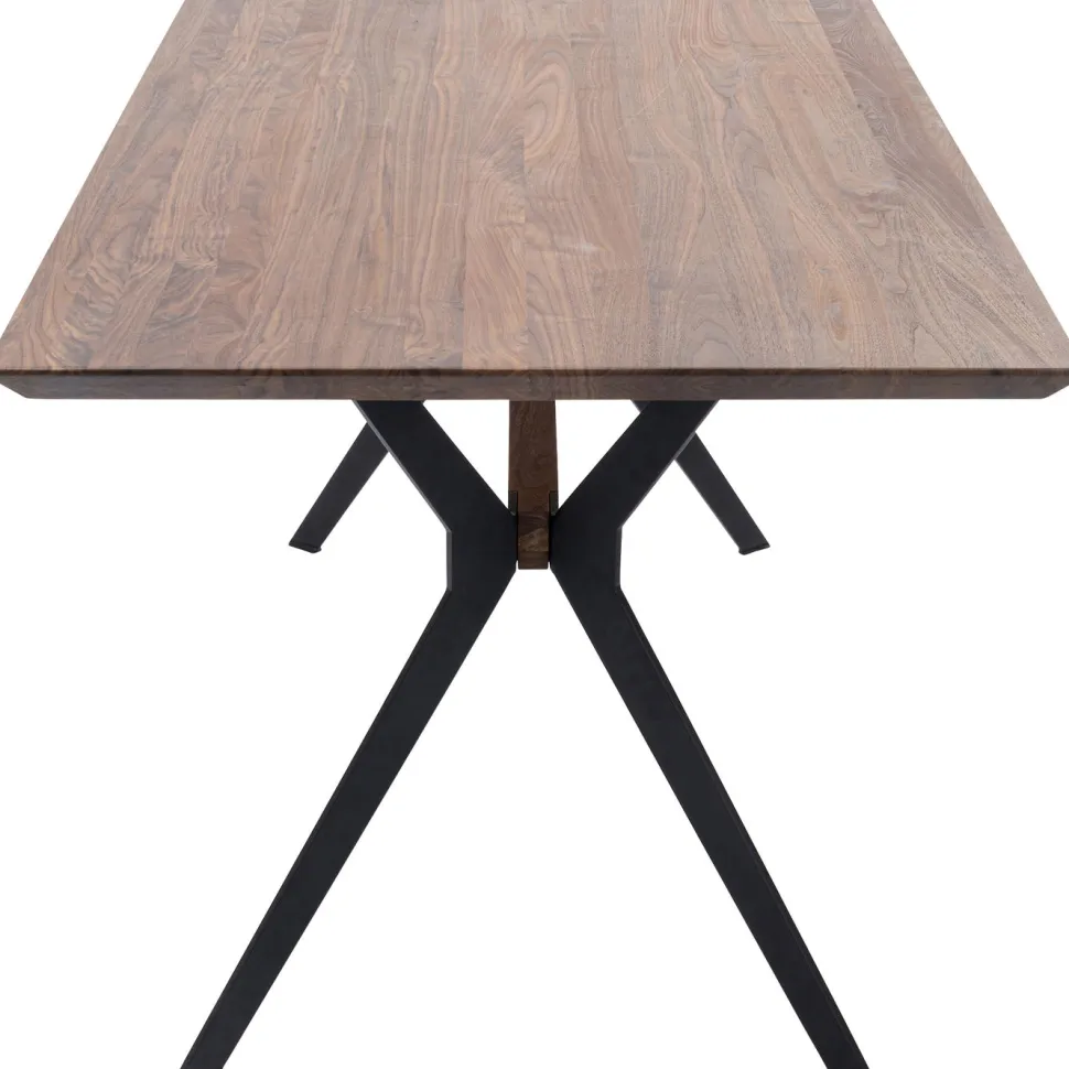 KARE Design Eettafel Downtown Walnoot 220x100cm Shop