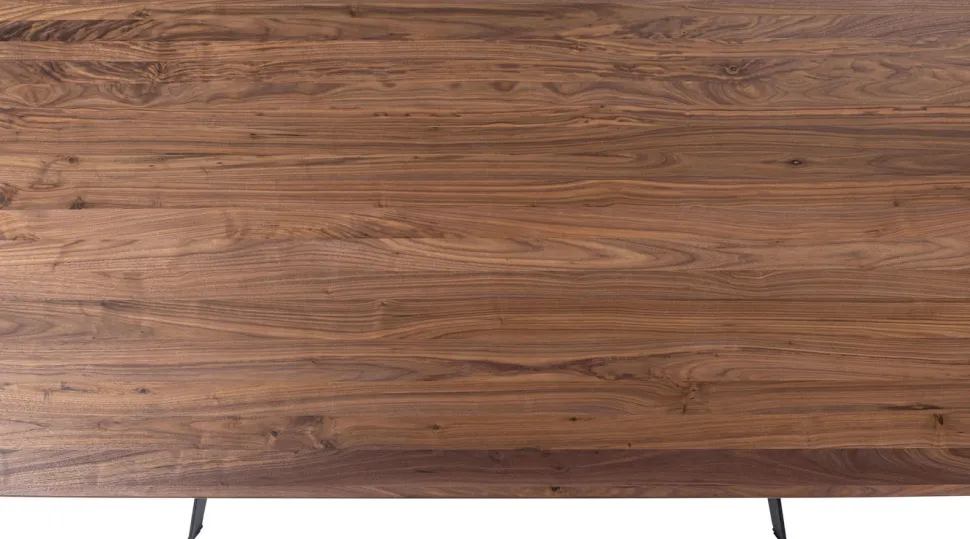 KARE Design Eettafel Downtown Walnoot 220x100cm Shop