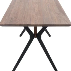 KARE Design Eettafel Downtown Walnoot 180x90cm Online