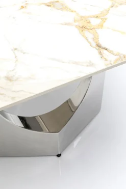 KARE Design Eettafel Eternity Oho Chroom 180x90cm Best