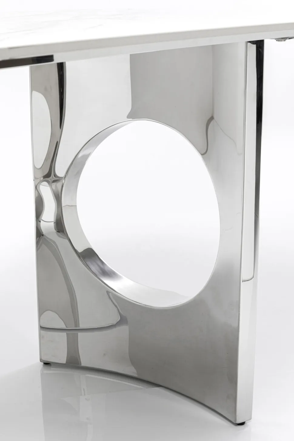 KARE Design Eettafel Eternity Oho Chroom 180x90cm Best