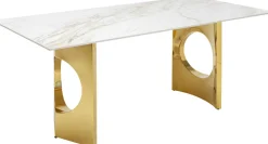 KARE Design Eettafel Eternity Oho Gold 180x90cm Best Sale