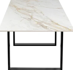 KARE Design Eettafel Eternity Zwart 180x90cm Outlet