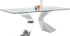 KARE Design Eettafel Gloria Chroom Outlet