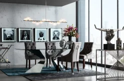 KARE Design Eettafel Gloria Chroom Outlet