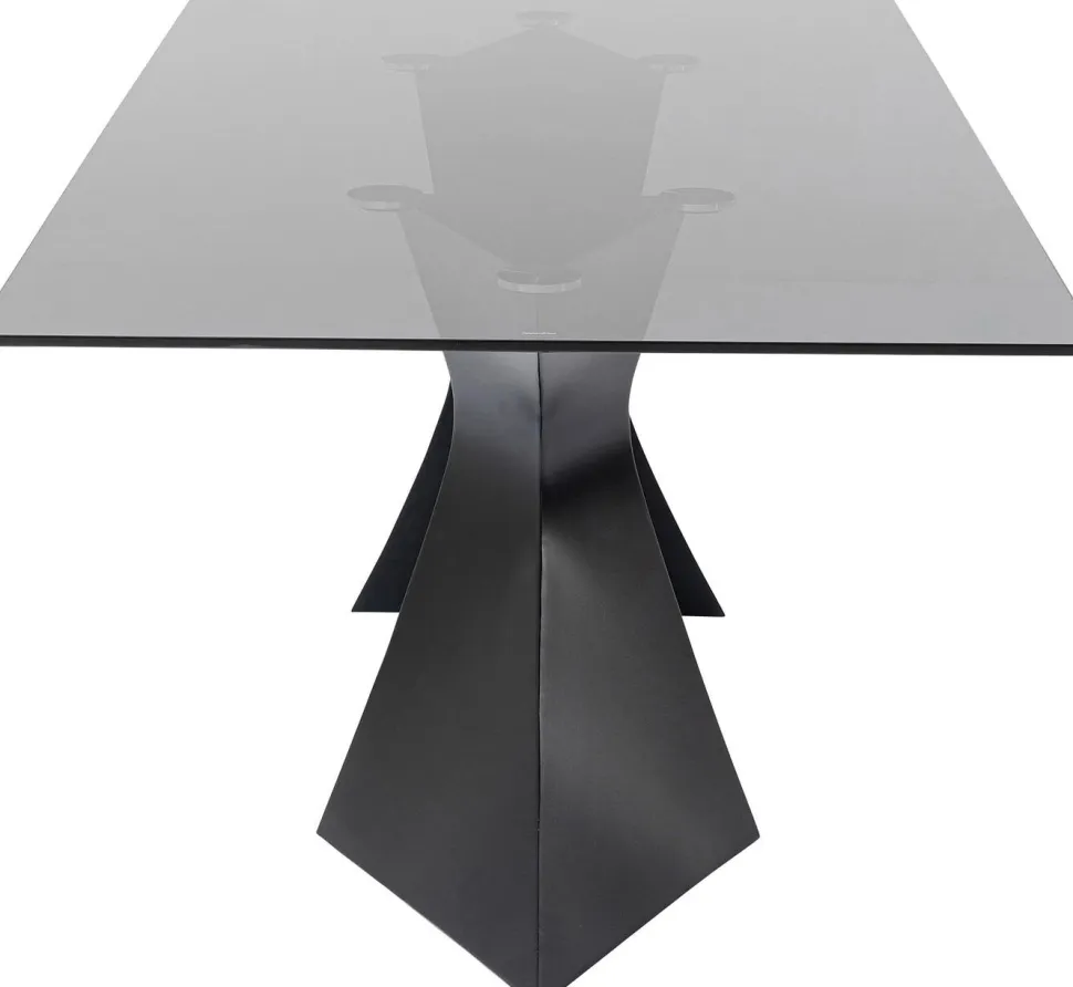 KARE Design Eettafel Gloria Zwart 200x100cm New