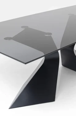 KARE Design Eettafel Gloria Zwart 200x100cm New