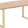 KARE Design Eettafel Harmony Brass 160x80 Discount