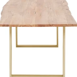 KARE Design Eettafel Harmony Brass 160x80 Discount
