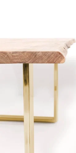 KARE Design Eettafel Harmony Brass 160x80 Discount
