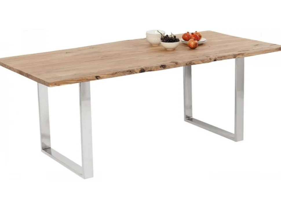 KARE Design Eettafel Harmony Chrome 200x100 Flash Sale