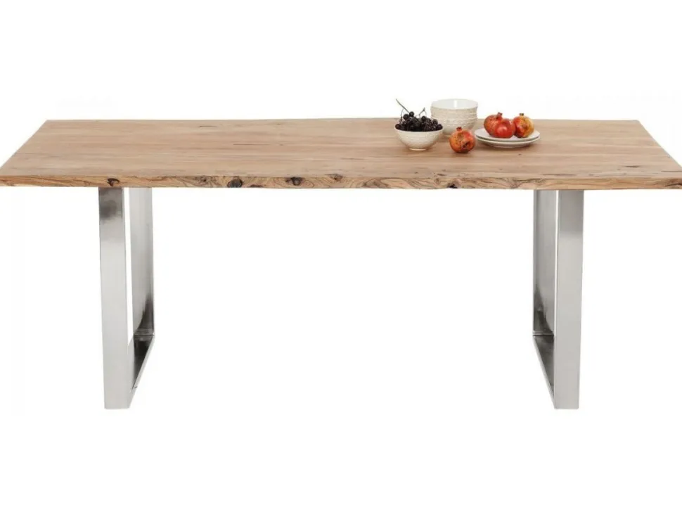KARE Design Eettafel Harmony Chrome 180x90 Sale