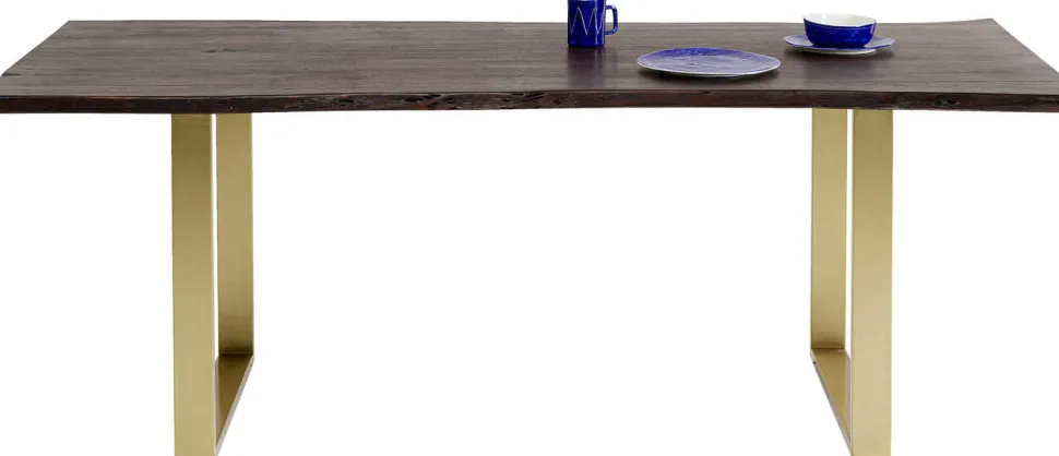 KARE Design Eettafel Harmony Dark Brass 180x90 Sale