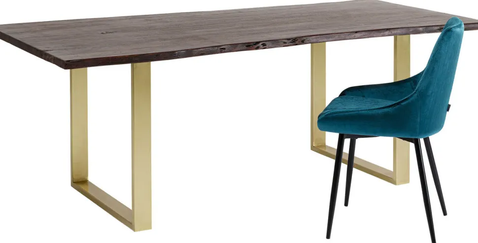 KARE Design Eettafel Harmony Dark Brass 180x90 Sale