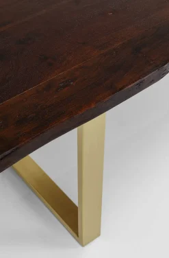 KARE Design Eettafel Harmony Dark Brass 200x100 Hot