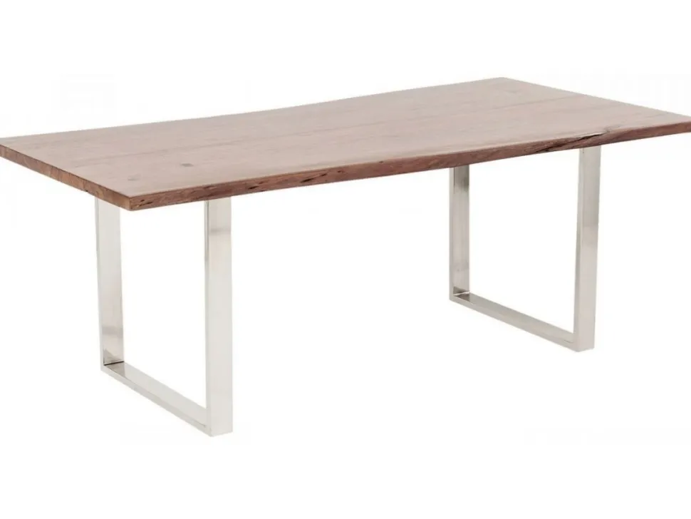 KARE Design Eettafel Harmony Dark Chrome 180x90 New