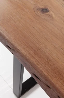 KARE Design Eettafel Harmony Dark Chrome 180x90 New