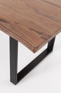 KARE Design Eettafel Harmony Dark Chrome 180x90 New