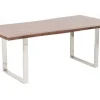 KARE Design Eettafel Harmony Dark Chrome 160x80 Flash Sale