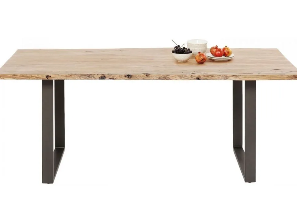 KARE Design Eettafel Harmony Ruwstaal 160x80cm Best