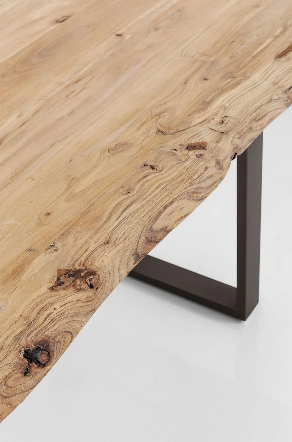 KARE Design Eettafel Harmony Ruwstaal 160x80cm Best
