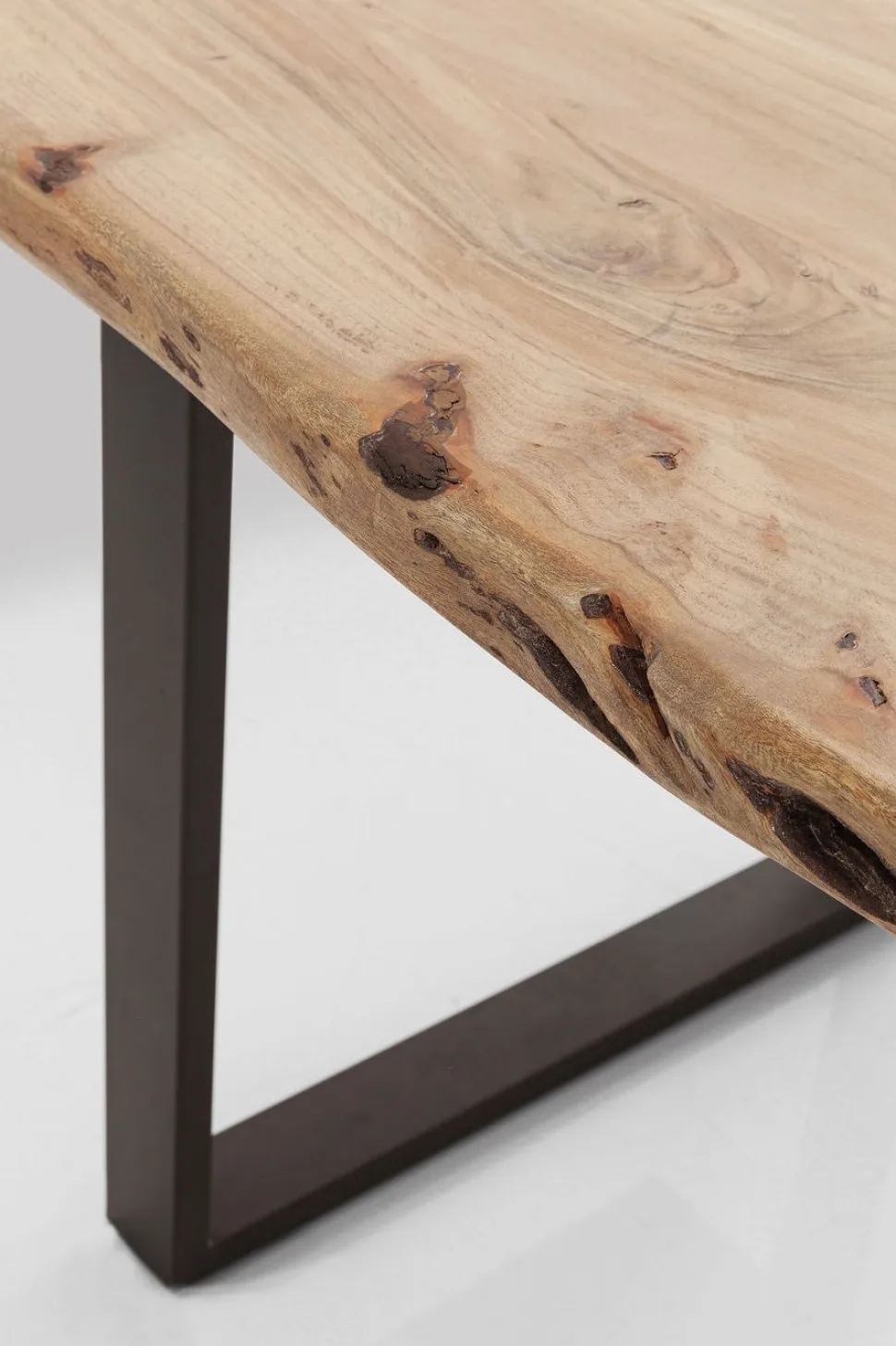 KARE Design Eettafel Harmony Ruwstaal 160x80cm Best