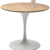 KARE Design Eettafel Invitation Set Eiken Wit Ø90cm Shop
