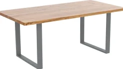 KARE Design Eettafel Jackie Oak Crude Steel 160x80 Cheap