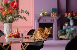 KARE Design Eettafel Molekular Goud Ø120cm Flash Sale
