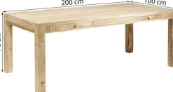 KARE Design Eettafel Puro Plain 200x100cm Cheap