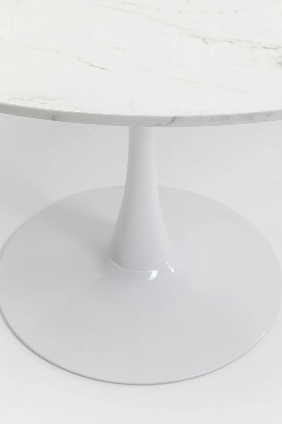 KARE Design Eettafel Schickeria Marble White 110cm Shop