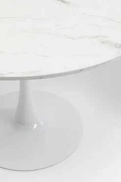 KARE Design Eettafel Schickeria Marble White 110cm Shop