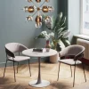 KARE Design Eettafel Schickeria Marble White Ø80cm Outlet