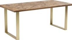 KARE Design Eettafel Stars Messing 180x90cm Online