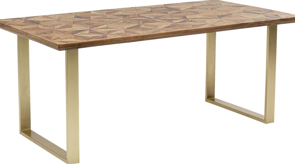 KARE Design Eettafel Stars Messing 180x90cm Online