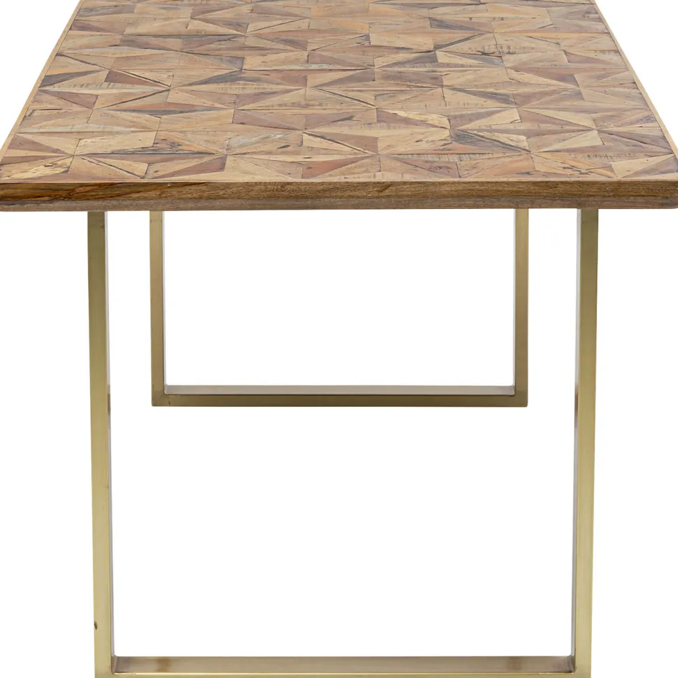 KARE Design Eettafel Stars Messing 180x90cm Online