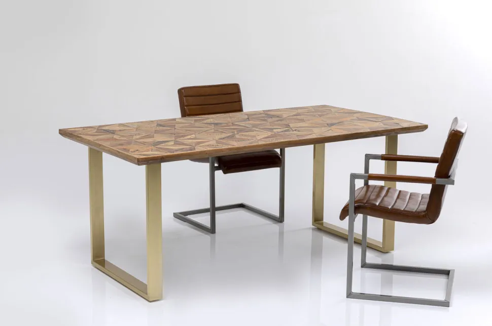 KARE Design Eettafel Stars Messing 180x90cm Online