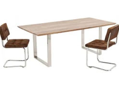 KARE Design Eettafel Symphony Chroom 160x80cm Discount