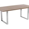 KARE Design Eettafel Symphony Donker Chroom 160x80cm Outlet