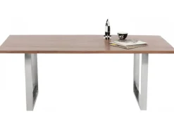 KARE Design Eettafel Symphony Donker Chroom 160x80cm Outlet