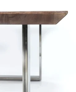 KARE Design Eettafel Symphony Donker Chroom 160x80cm Outlet