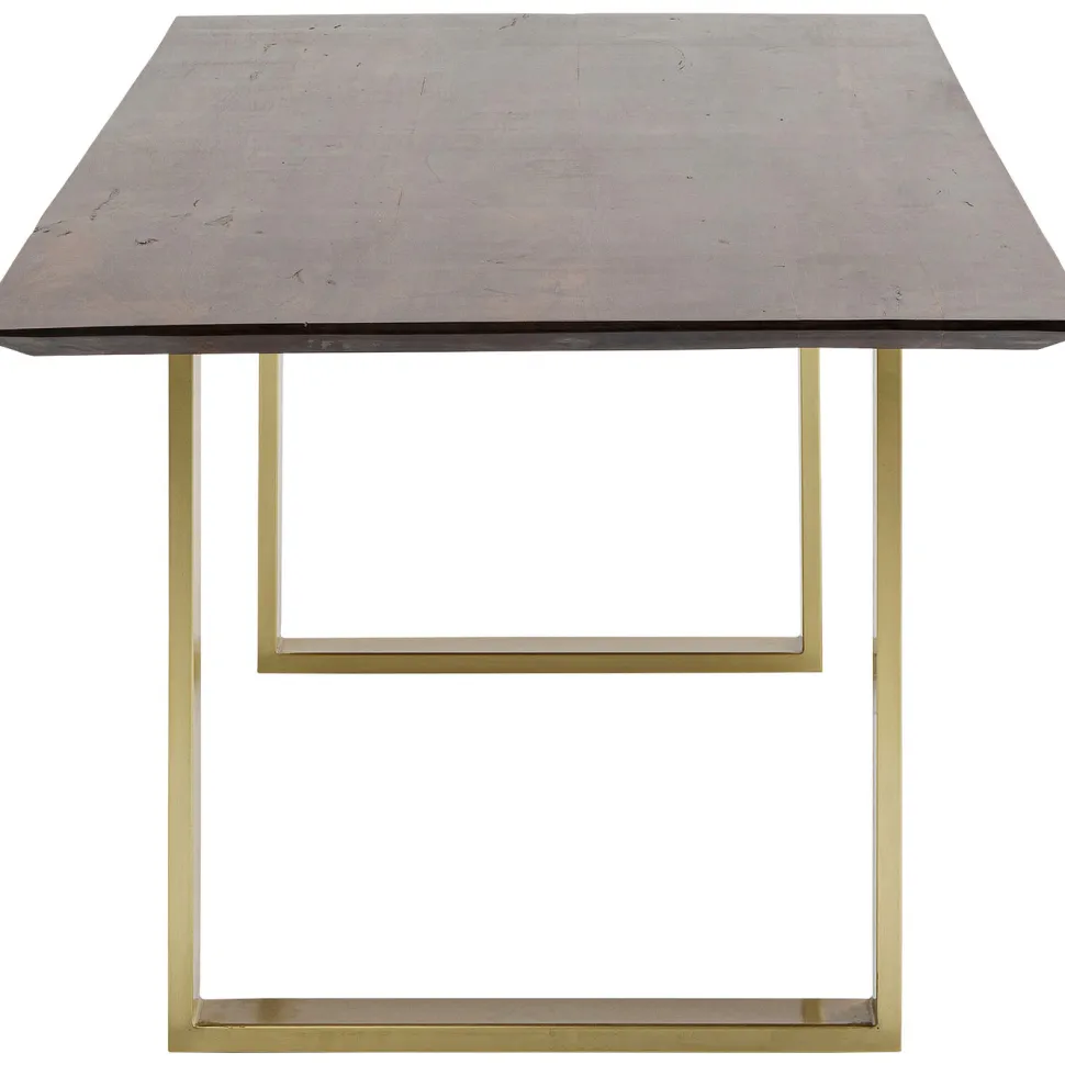 KARE Design Eettafel Symphony Donker Messing 180x90cm Discount