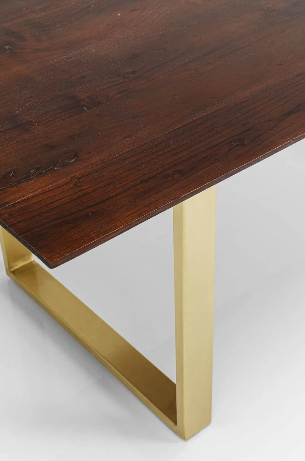 KARE Design Eettafel Symphony Donker Messing 200x100cm Best Sale