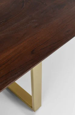 KARE Design Eettafel Symphony Donker Messing 200x100cm Best Sale
