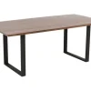 KARE Design Eettafel Symphony Donker Ruwstaal 160x80cm Store