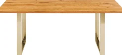 KARE Design Eettafel Symphony Eiken Messing 160x80cm Store