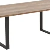 KARE Design Eettafel Symphony Ruwstaal 180x90cm Clearance