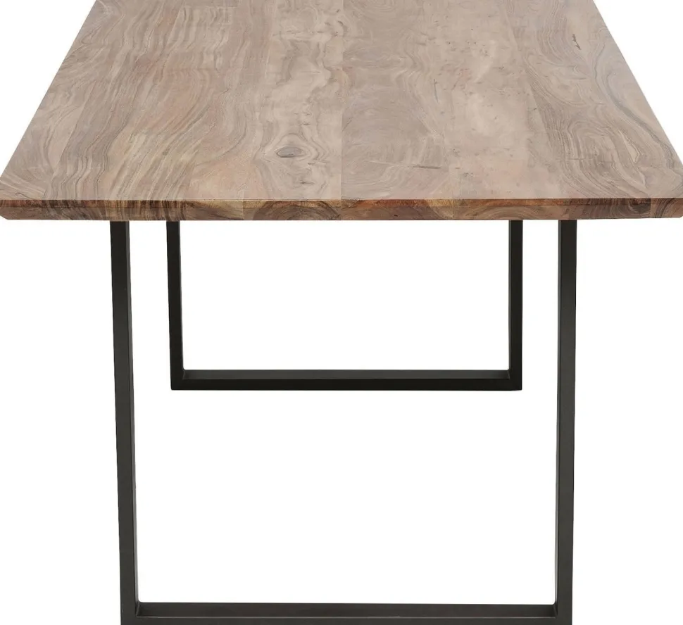 KARE Design Eettafel Symphony Ruwstaal 180x90cm Clearance