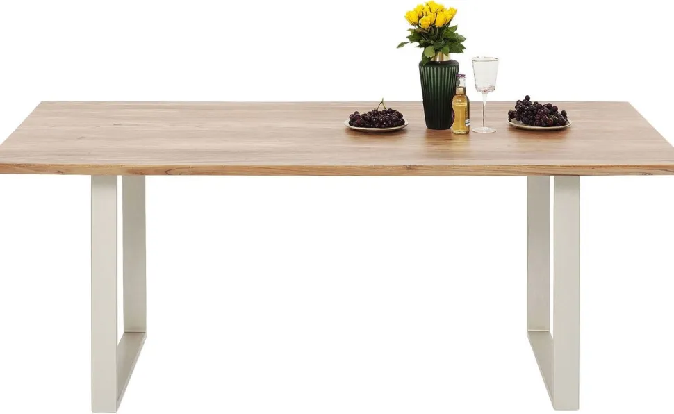 KARE Design Eettafel Symphony Zilver 160x80cm Shop