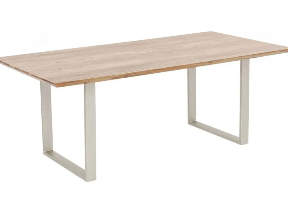 KARE Design Eettafel Symphony Zilver 180x90cm Online